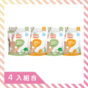 **新品** (豆媽)【NOBI NOBI】娜比 脆脆椰香捲 (4入組)