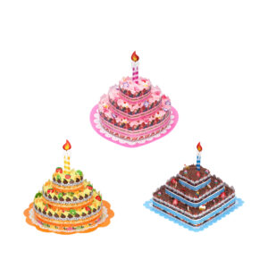 【Colorloon】 奶油黏土手作蛋糕